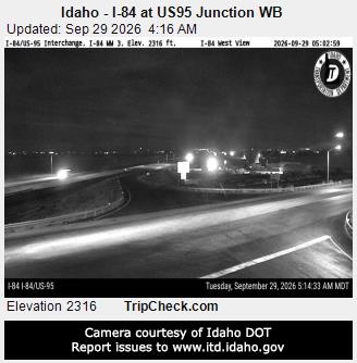 Idaho - I-84 at US95 Junction WB