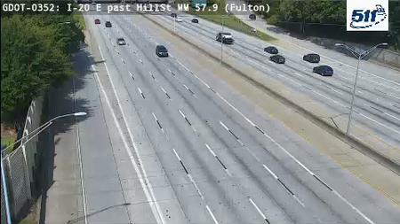 GDOT-0352: I-20 E past HillSt MM 57.9 (Fulton)