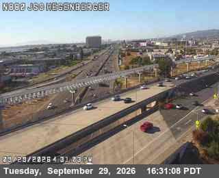 I-880 - TVB19 -- I-880 : AT HEGENBERGER RD - North