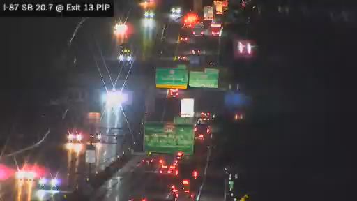 I-87 MP 020.70 SB at Interchange 13 (Palisades Parkway)