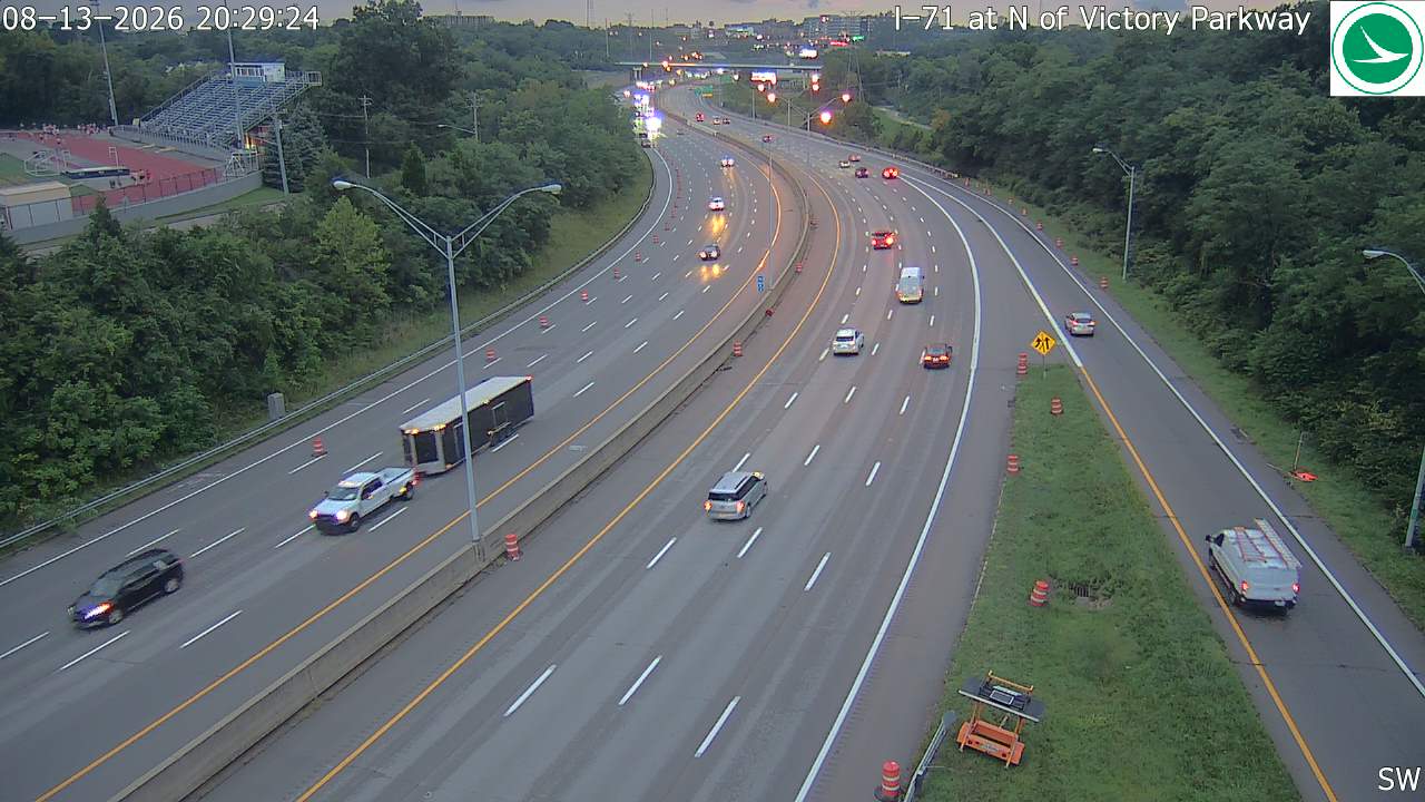I-71 at N of Victory Parkway