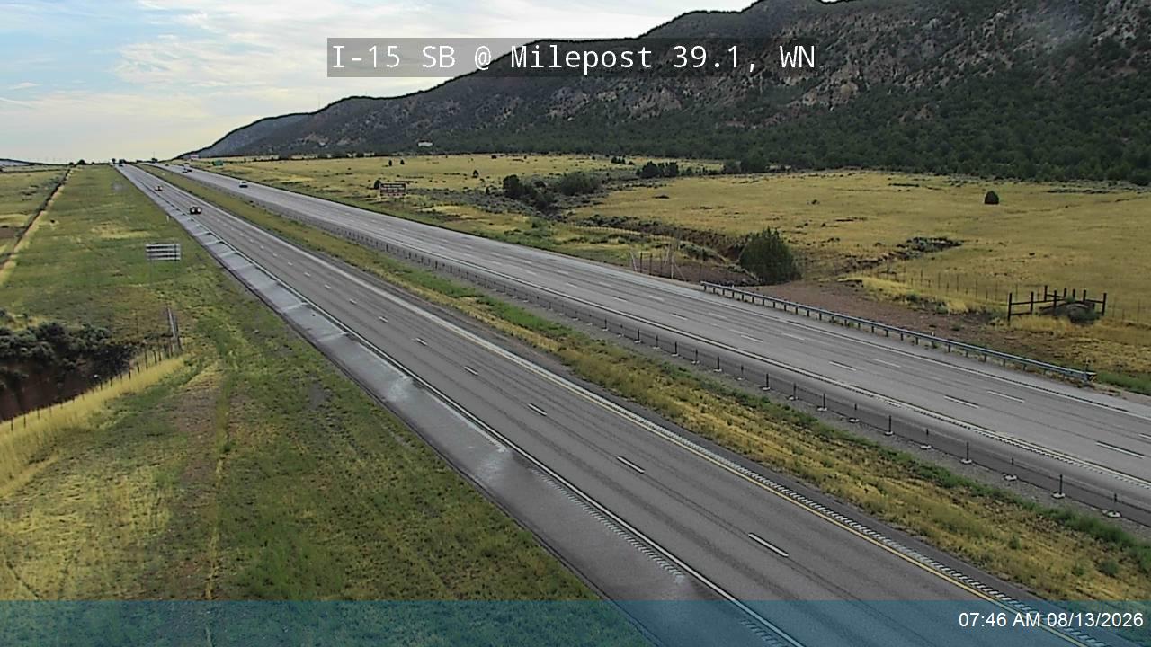 I-15 SB @ Milepost 39.1, WN                                                                         