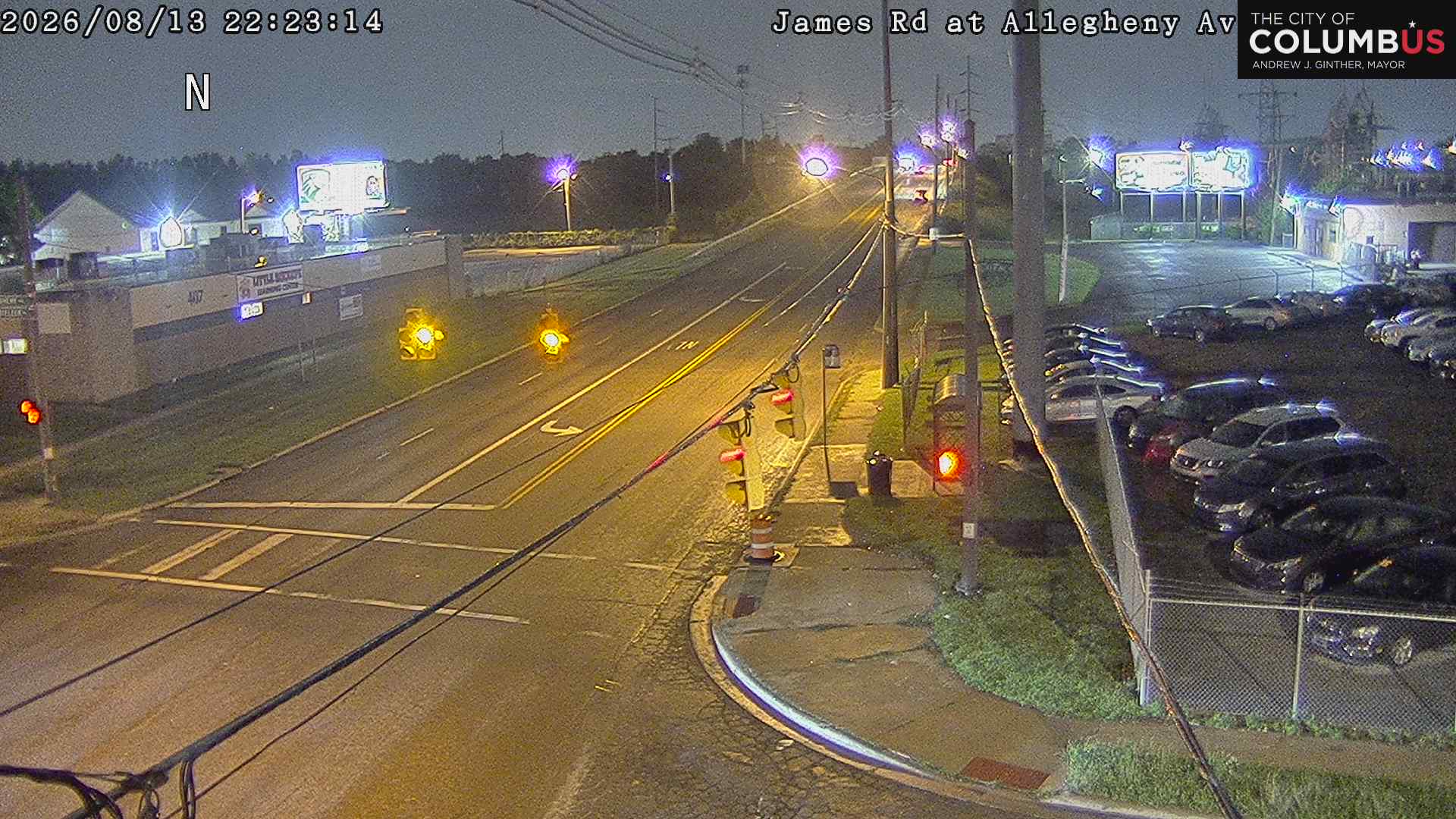 (City of Columbus) James Rd at Allegheny Ave