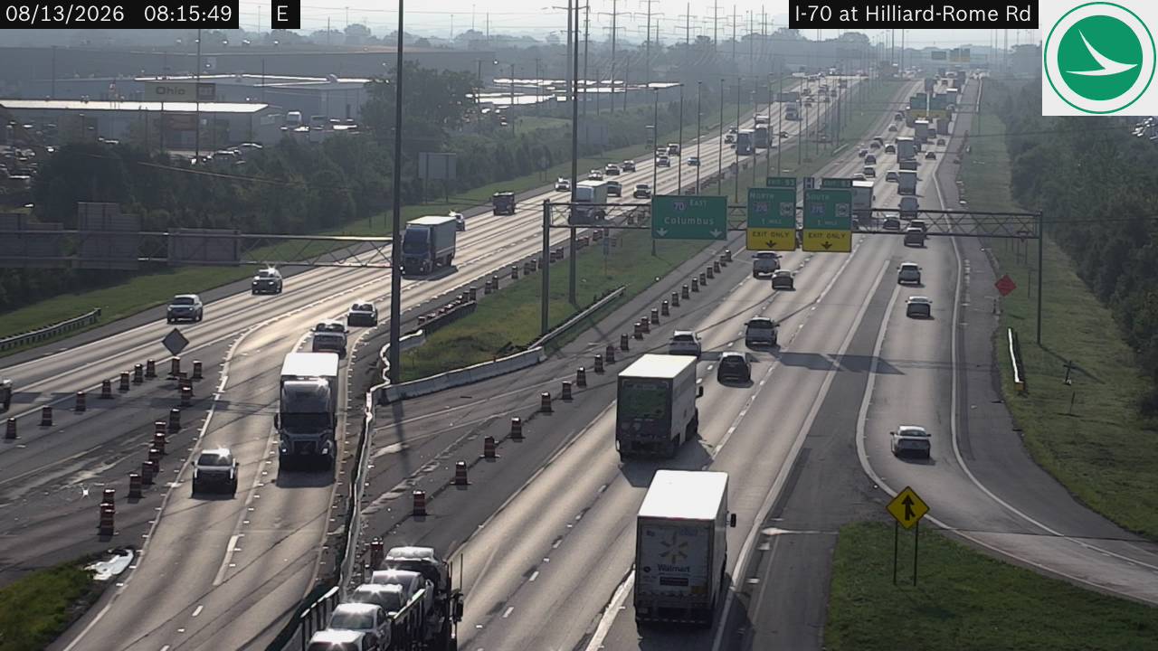 I-70 at Hilliard-Rome Rd