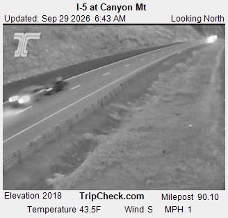 I-5 at Canyon Mt