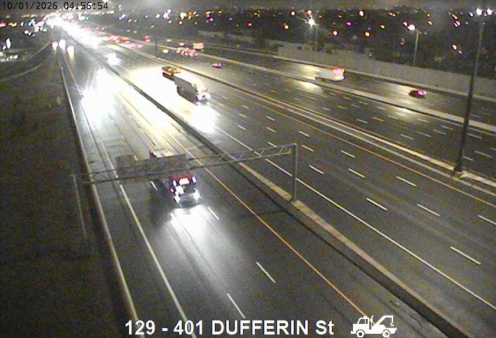 Highway 401 at Dufferin Street