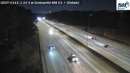 GDOT-0365: I-20 E at GreshamRd MM 63.1 (DeKalb)