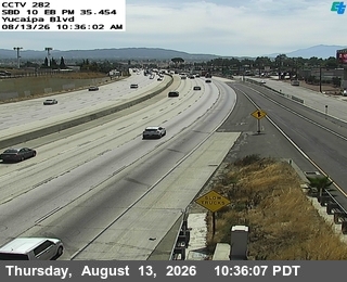 I-10 : (282) Yucaipa Blvd. EB Onramp