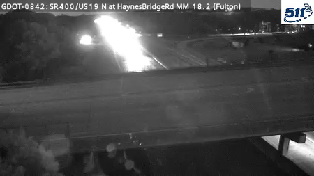 GDOT-0842: SR400/US19 N at HaynesBridgeRd MM 18.2 (Fulton)