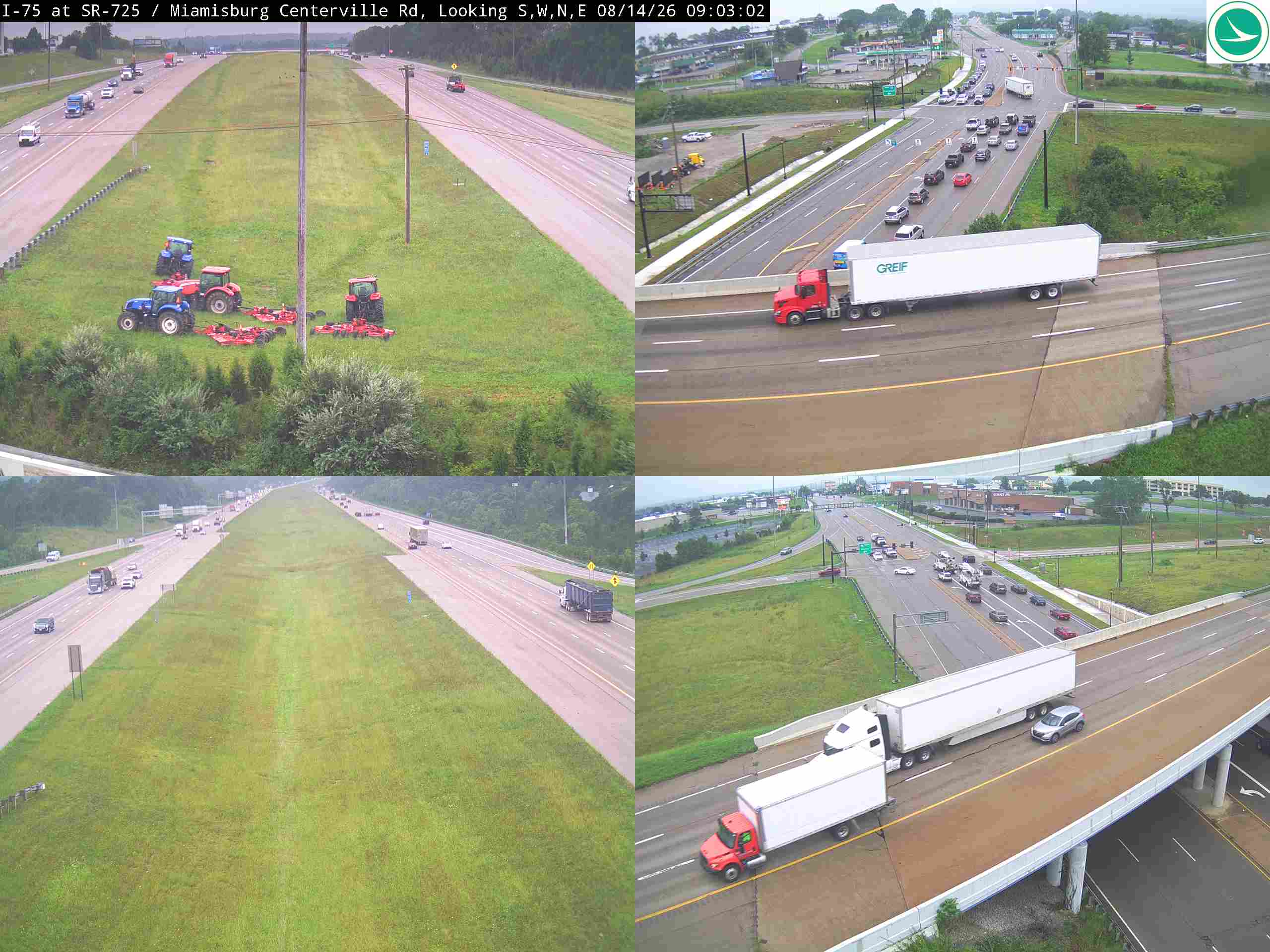 I-75 at SR-725/Miamisburg Centerville Rd
