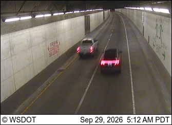 SR 99 at MP 30.8: SB Tunnel, South end