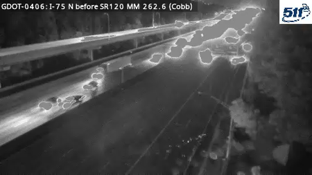 GDOT-0406: I-75 N before SR120 MM 262.6 (Cobb)