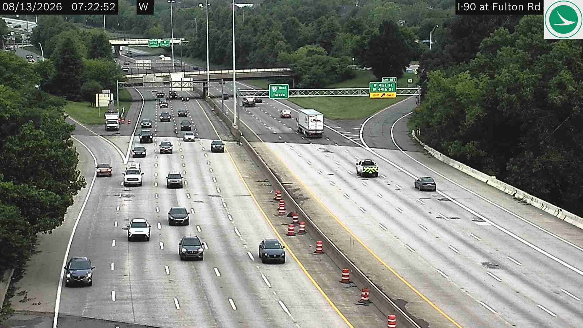 I-90 at Fulton Rd