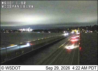 I-90 at MP 5: Floating Bridge Midspan