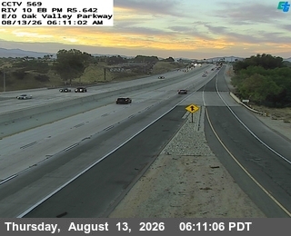 I-10 : (569) E/O Oak Valley Parkway
