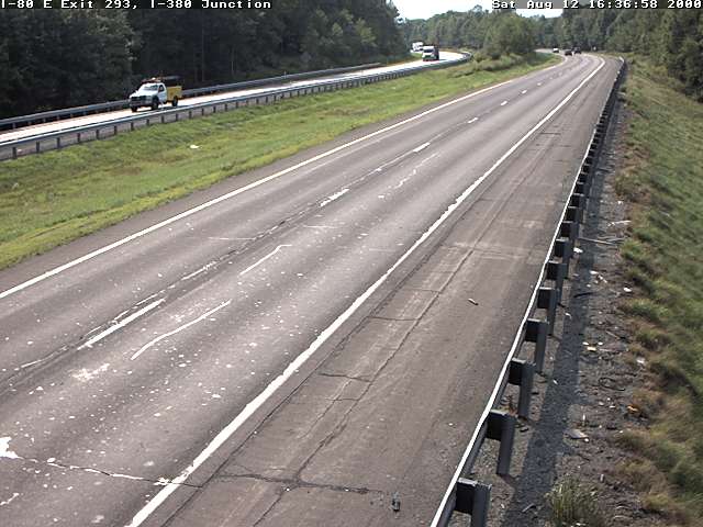 I-80 W/B MM 287.2 @ Stoney Hollow Rd Monroe Co.