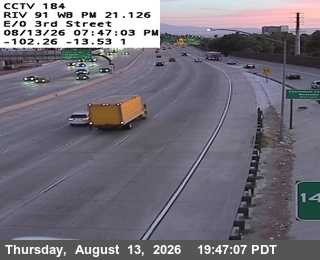 SR-91 : (184) East of Third Street
