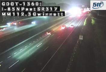 GDOT-1360: I-85 N past SR317 MM 112.3 (Gwinnett)