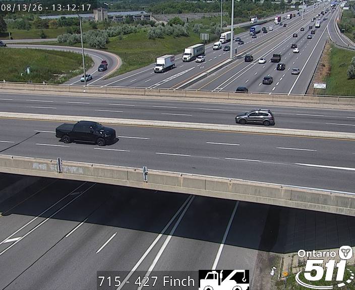 Highway 427 near Finch Avenue West