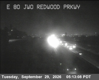I-80 - TV962 -- I-80 : AT JWO REDWOOD PKWY - West