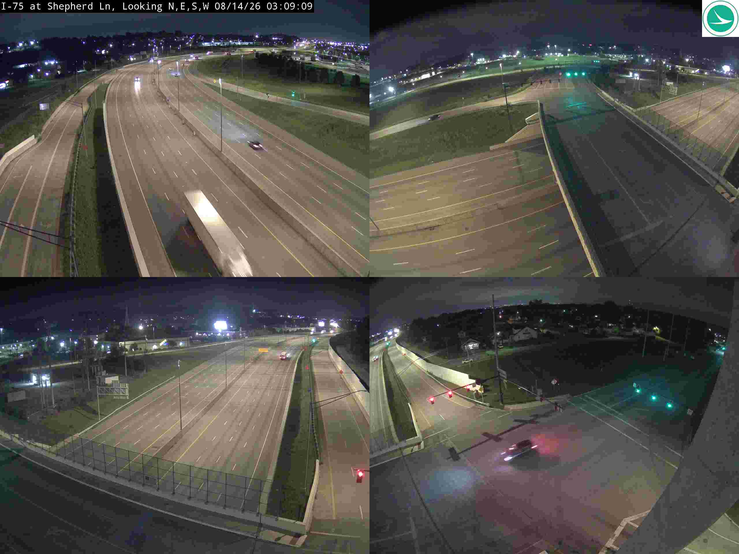 I-75 at Shepherd Ln