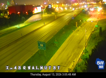 I-43  - I-43 at Walnut St