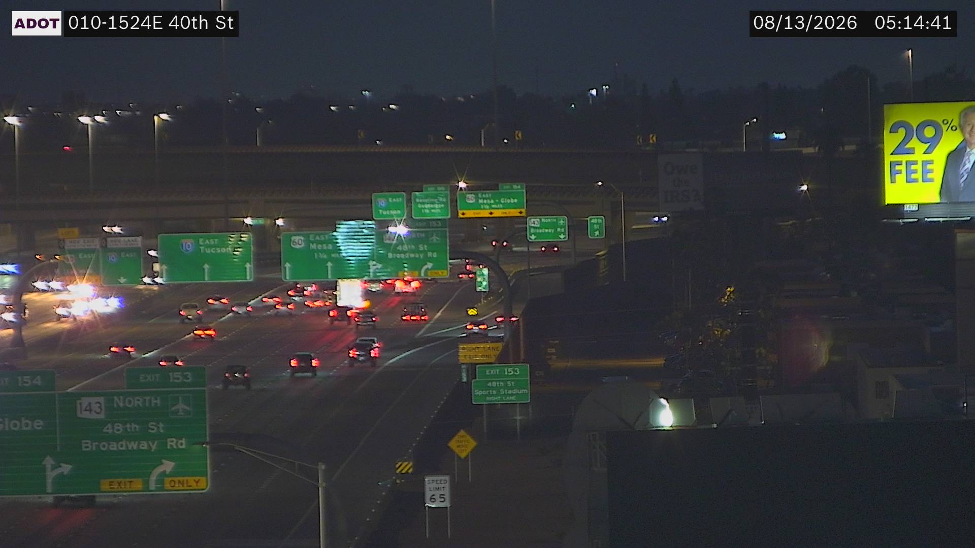 I-10 - I-10 @40th Street