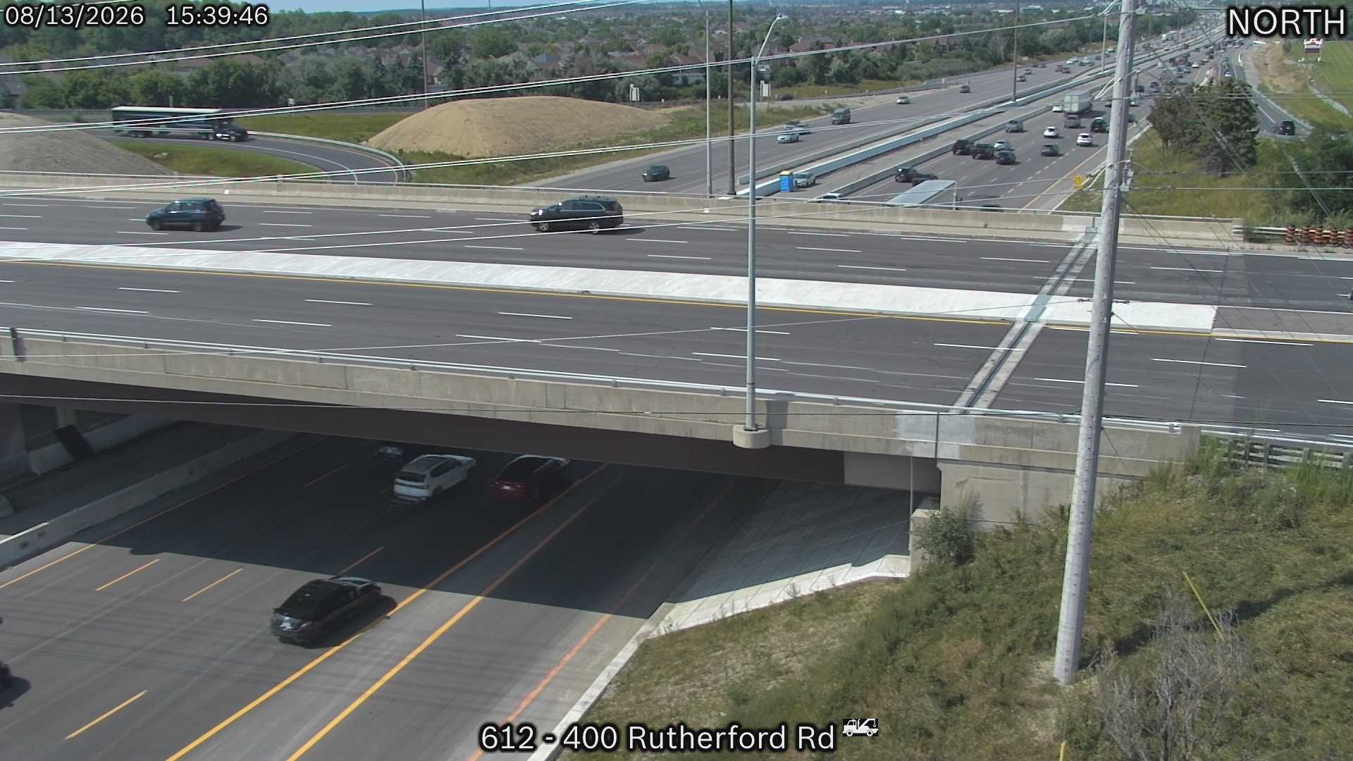 Highway 400 near Rutherford Road