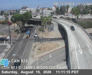 I-110 : (828) James M Wood Blvd Off-Ramp