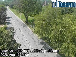 Lake Shore Boulevard near Sunnyside Beach