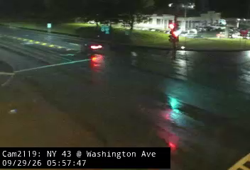 NY 43 at Washington Avenue