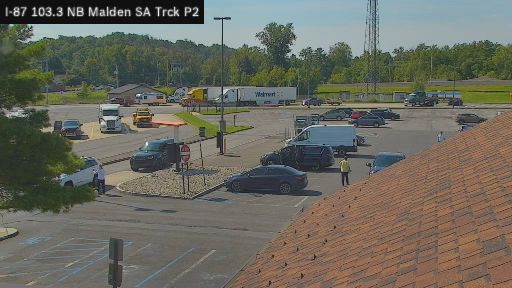 I-87 MP 103.30 NB Malden Service Area Truck Park 2