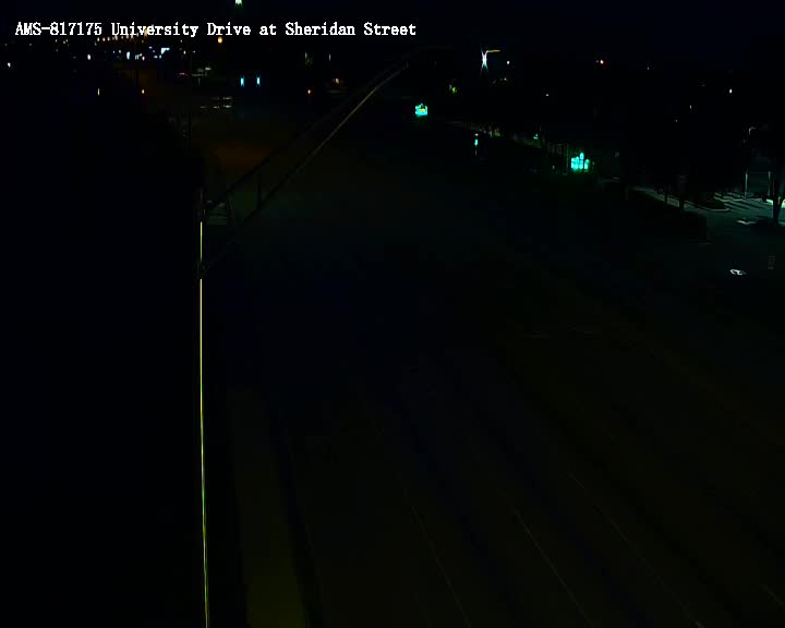 University Drive at Sheridan Street