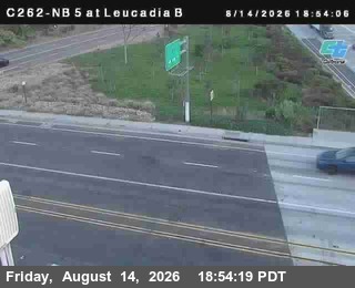 (C262) I-5 : NB at Leucadia Bottom
