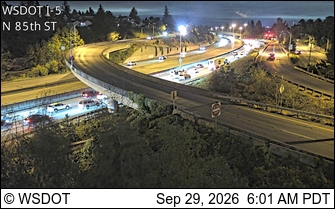 I-5 at MP 171.5: NE 85th St