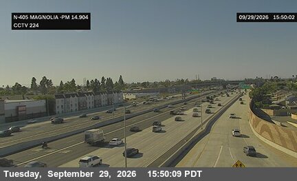 I-405 - I-405 : (224) South of Magnolia - North
