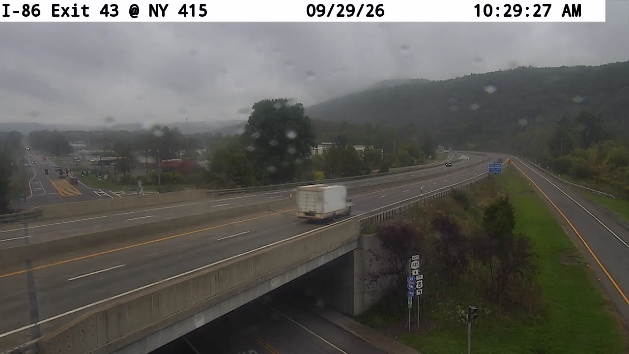 I-86 Exit 43 @ NY 415