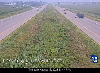 I-39/90  - I-39/90 at Townline Rd
