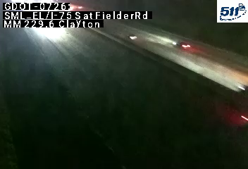 GDOT-0726: I-75 S at FielderRd MM 229.5 (Clayton)