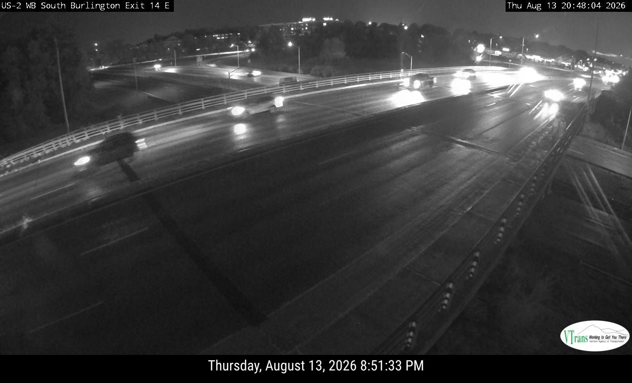 I-89 South Burlington Exit-14 CCTV-2
