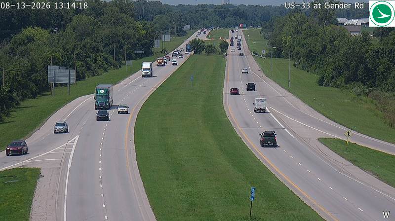 US-33 at Gender Rd