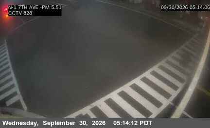CA-1 - SR-1 : (828) NB PCH at 7th Ave - North