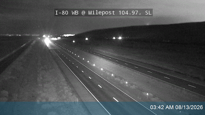 I-80 WB @ Milepost 104.97, SL                                                                       