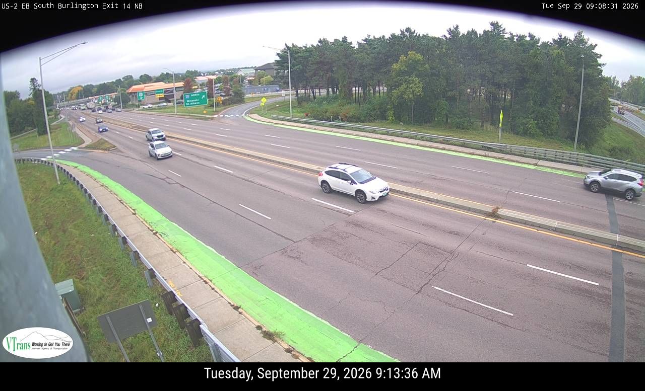 I-89 South Burlington Exit-14 CCTV-1