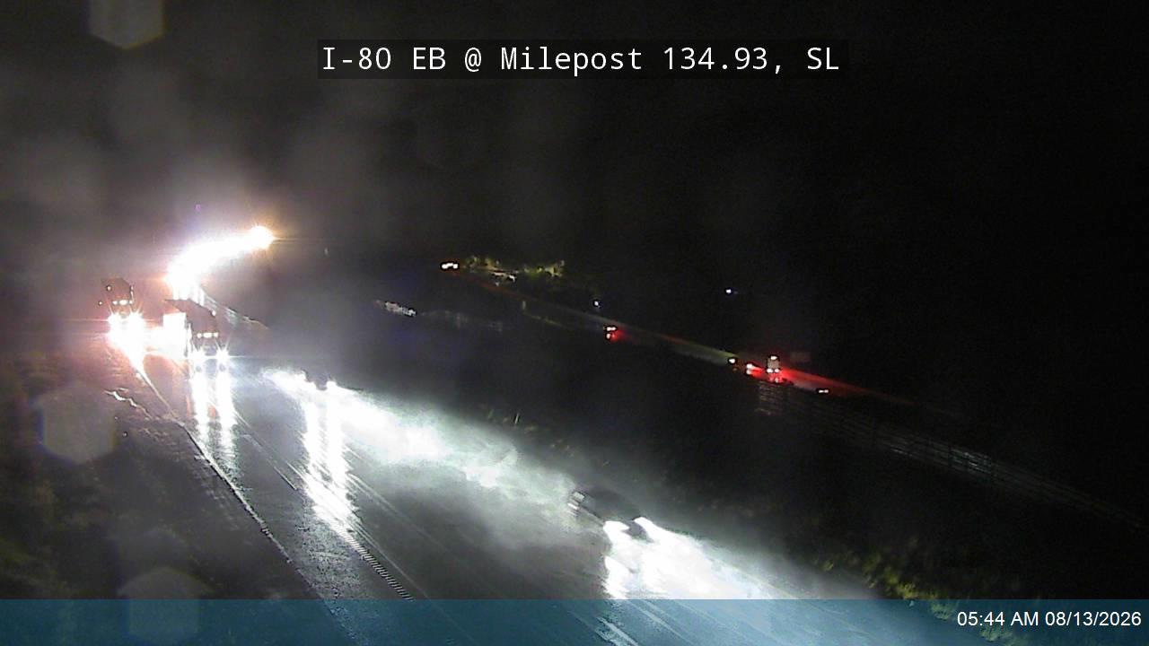 I-80 / Parley's Canyon EB @ Milepost 134.93, SL