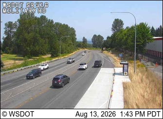 SR 516 at MP 2.2: Military Rd