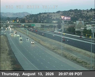 TV790 -- I-80 : West of Green Valley Road