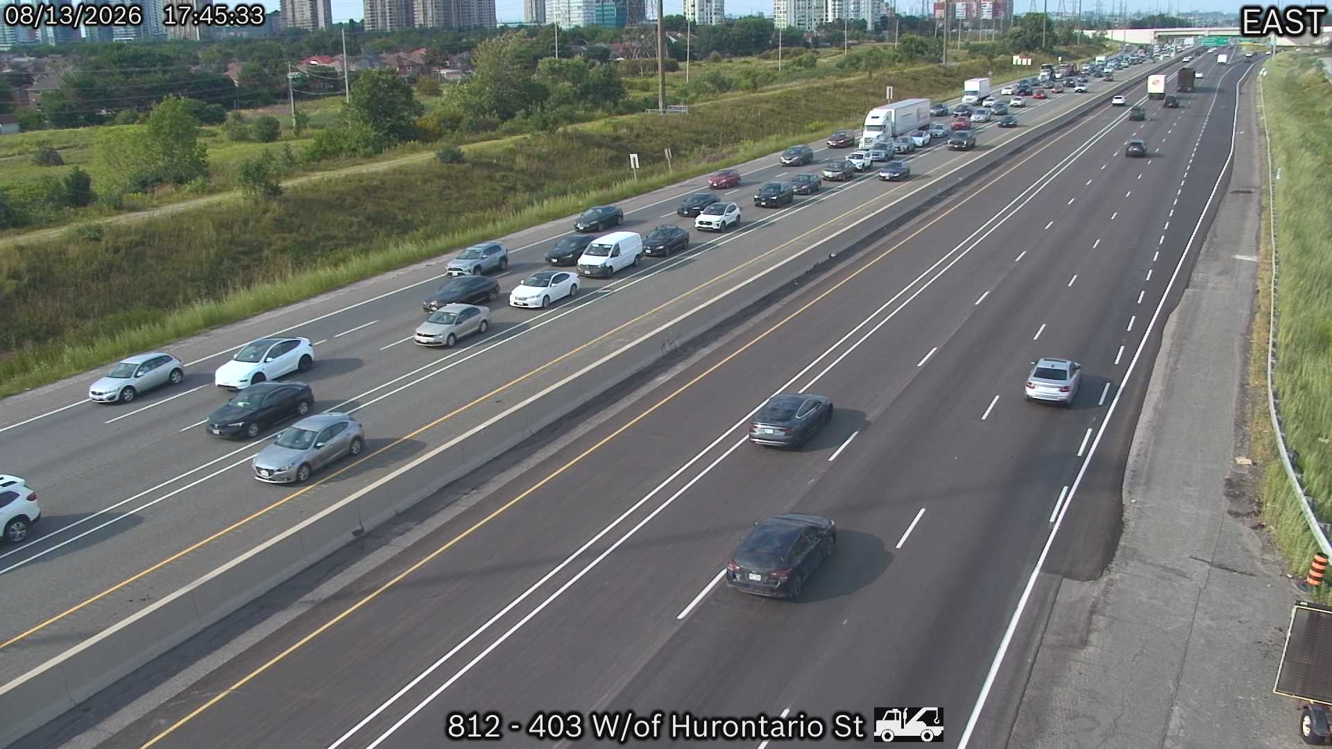 Highway 403 West of Hurontario Street