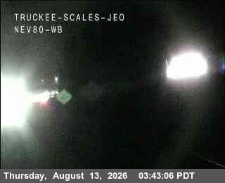 Hwy 80 at Truckee Scales WB