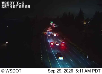 I-5 at MP 191.2: 60th St SE, SB